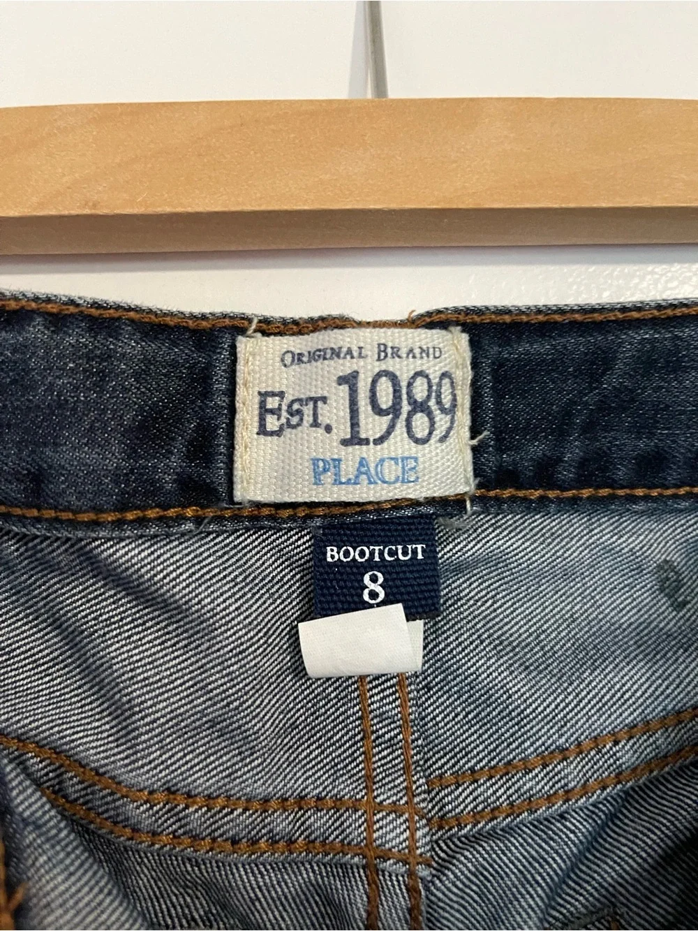 The Children's Place Dark Indigo Flared Jeans